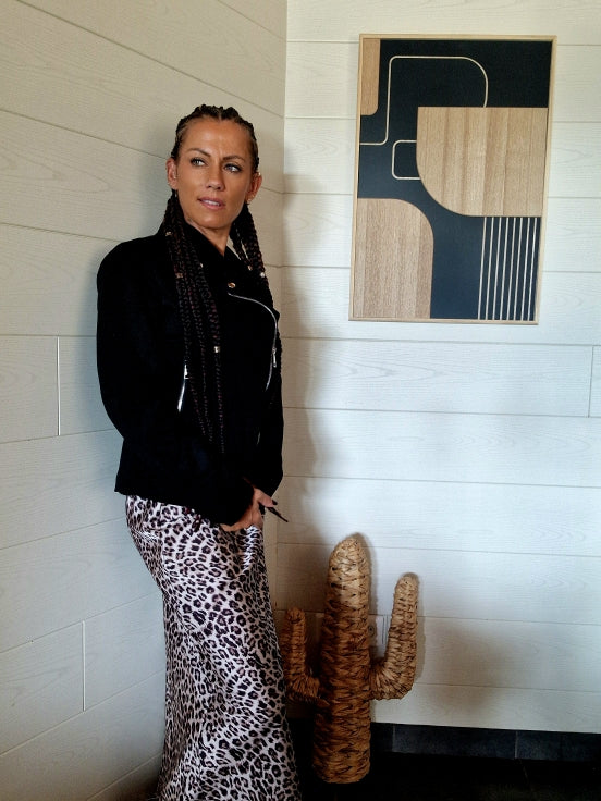 Veste IPA effet suédine