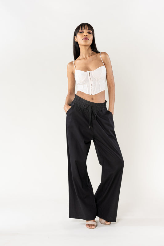 Pantalon LINA – Fluide & léger en coton