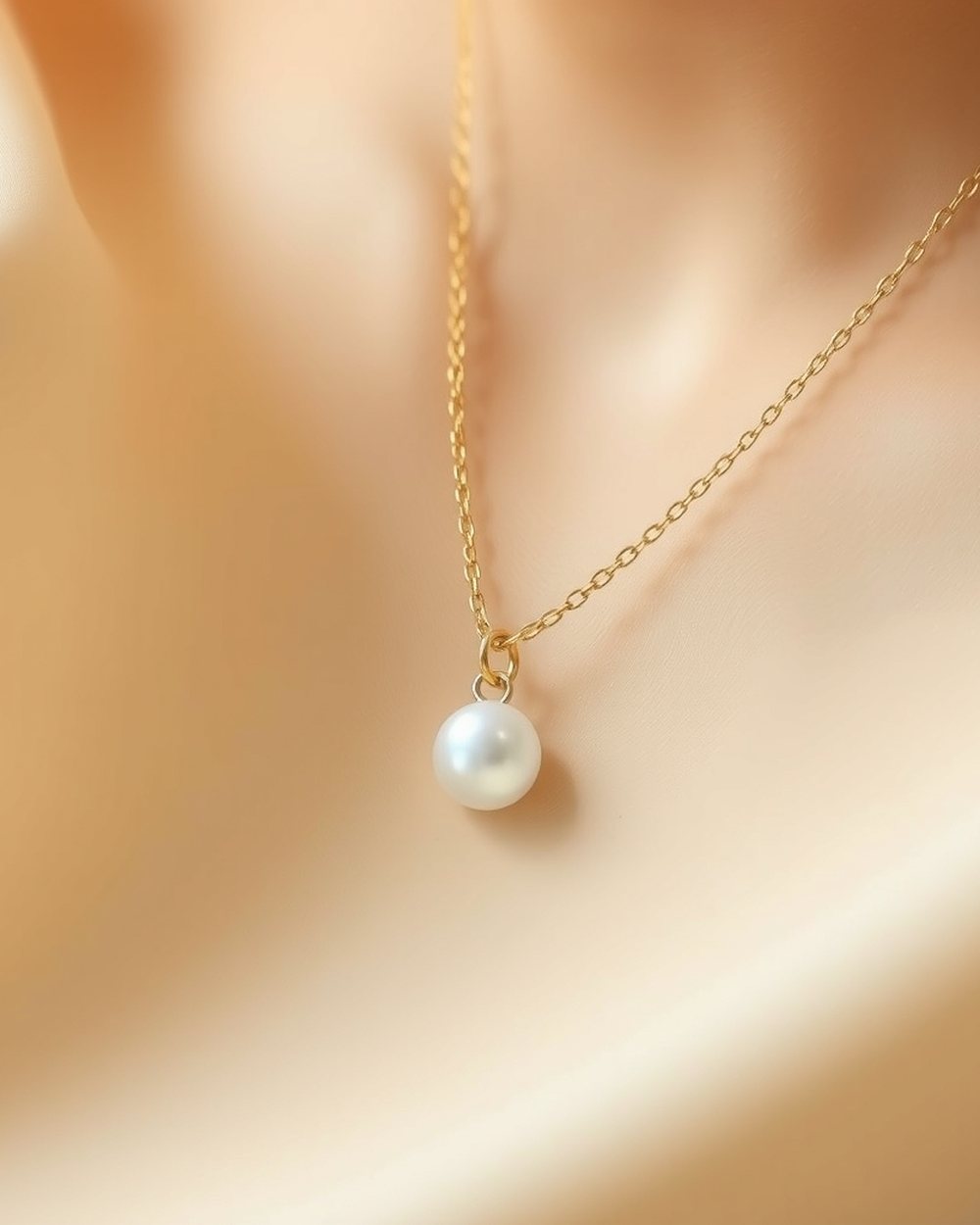 Collier pendentif nacre