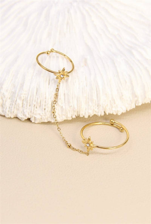 Bague Double Chaîne FARAH