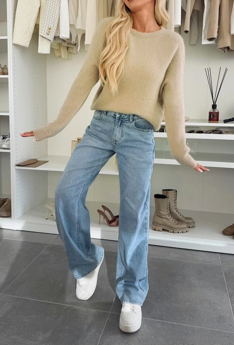 Pull Beige Douceur ALAYA