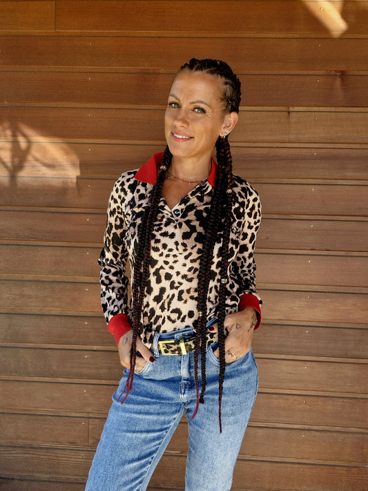 Top Femme Imprimé Animal