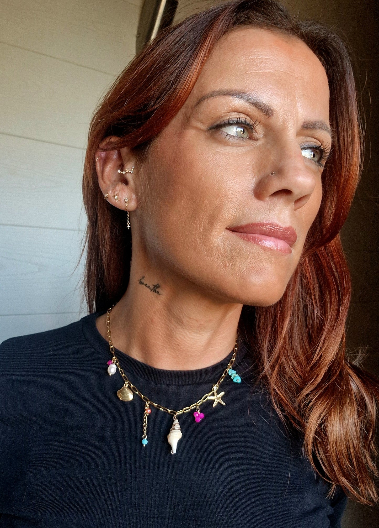 ODYSSEE DOREE – Collier Charm’s Marins en Plaqué Or