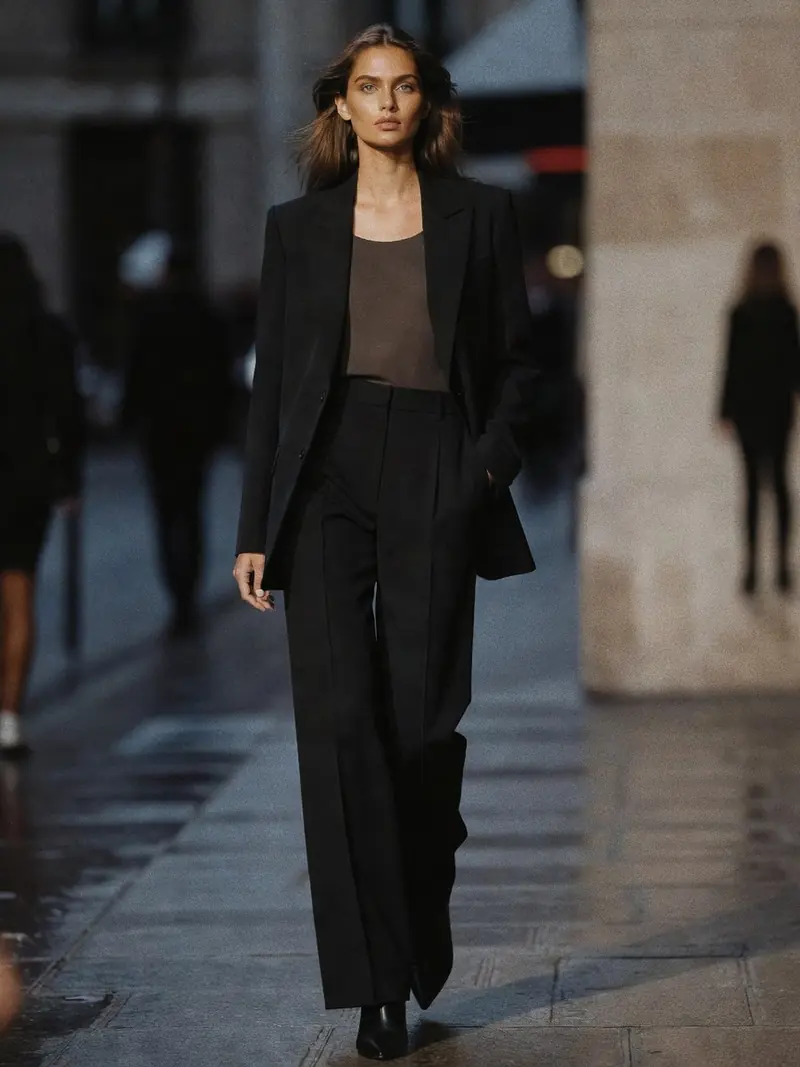 Alexandra Golovanoff au calendrier officiel : le guide de sa maille signature : look 1