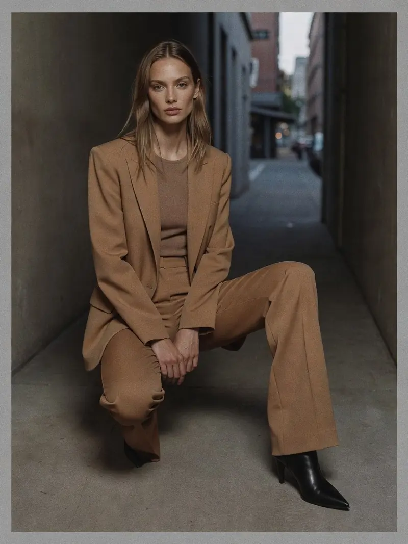 Alexandra Golovanoff au calendrier officiel : le guide de sa maille signature : look 15