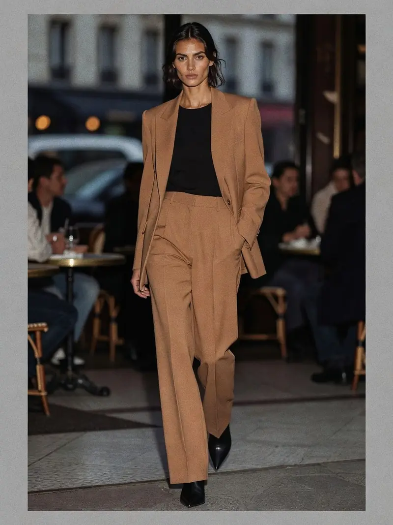 Alexandra Golovanoff au calendrier officiel : le guide de sa maille signature : look 18