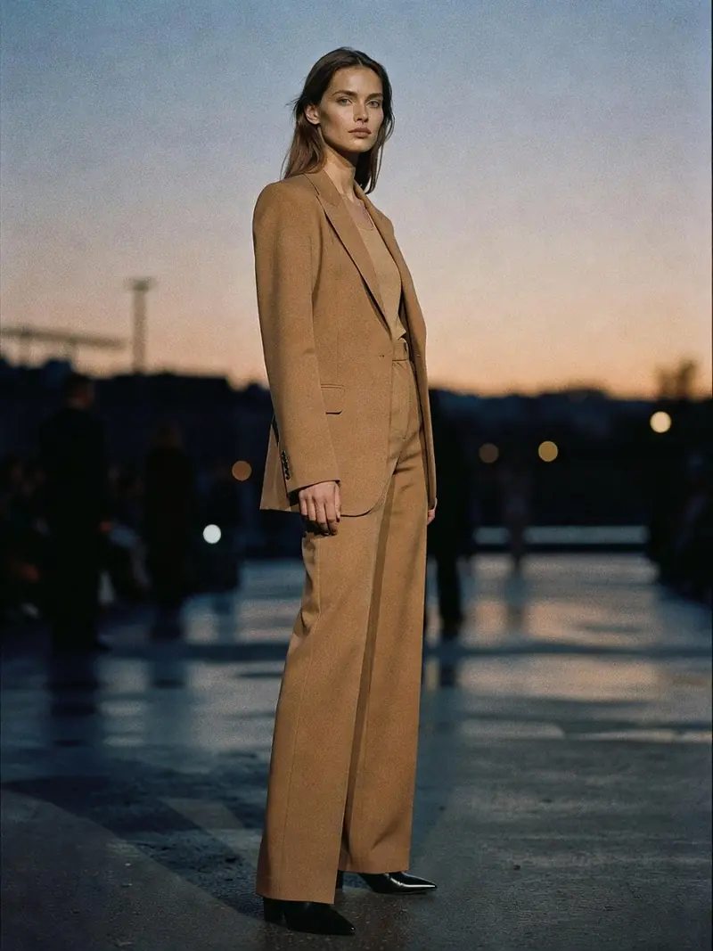 Alexandra Golovanoff au calendrier officiel : le guide de sa maille signature : look 19