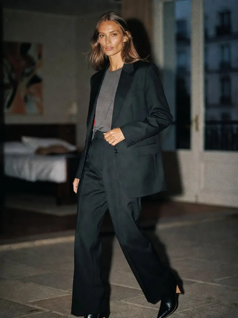 Alexandra Golovanoff au calendrier officiel : le guide de sa maille signature : look 2