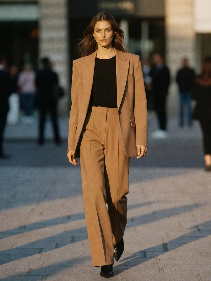 Alexandra Golovanoff au calendrier officiel : le guide de sa maille signature : look 21