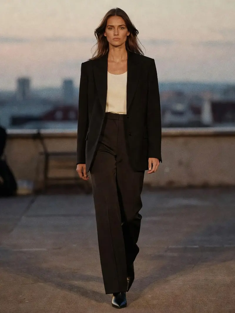 Alexandra Golovanoff au calendrier officiel : le guide de sa maille signature : look 4