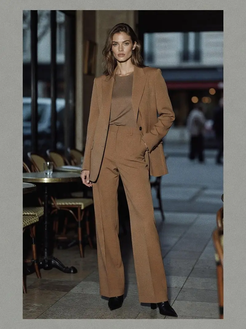 Alexandra Golovanoff au calendrier officiel : le guide de sa maille signature : look 6