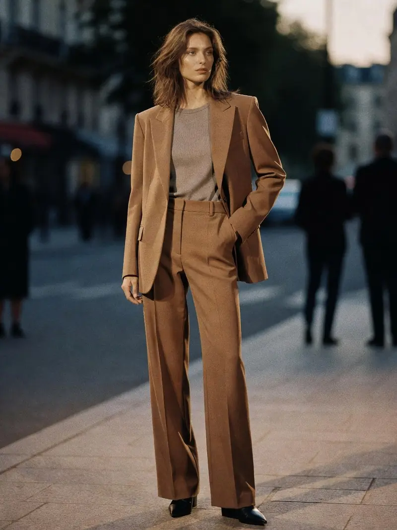 Alexandra Golovanoff au calendrier officiel : le guide de sa maille signature : look 7