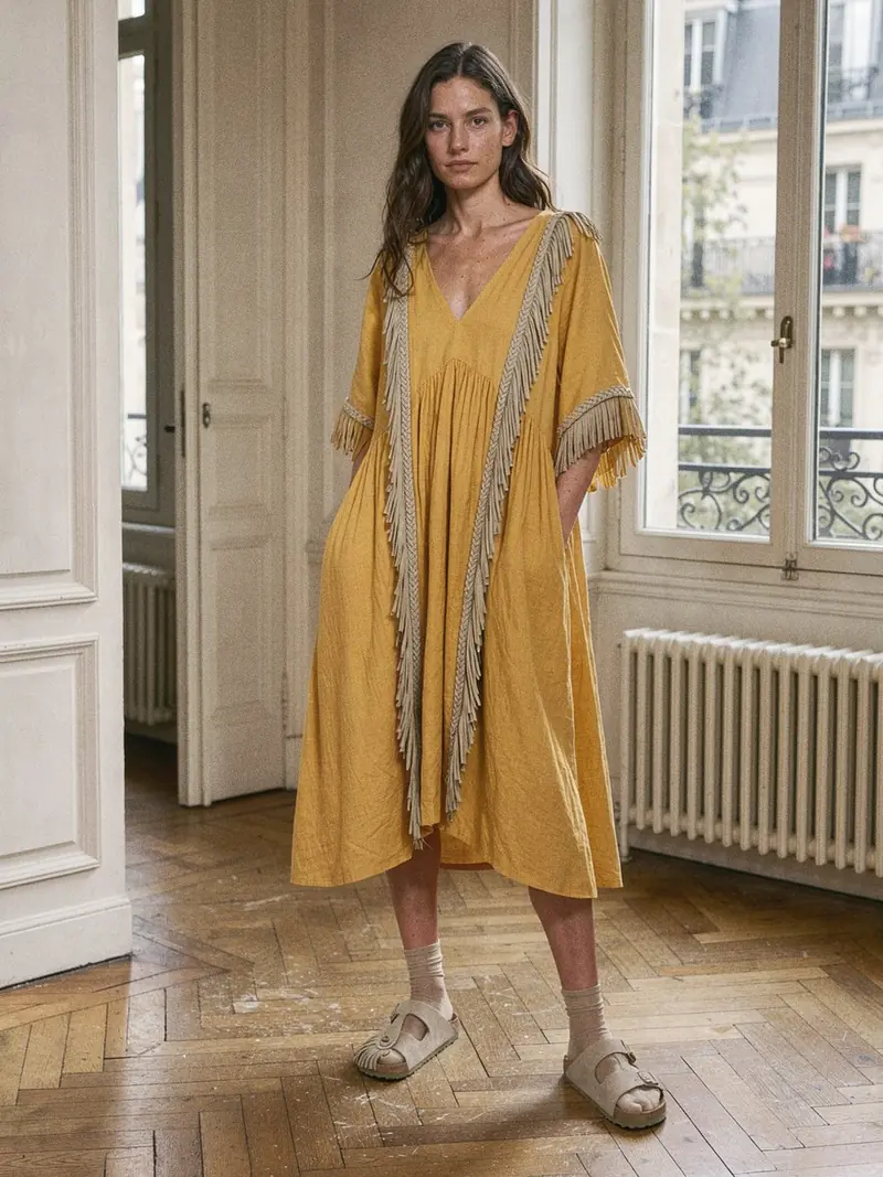 Illustration, mannequin fictif : la tenue complète
