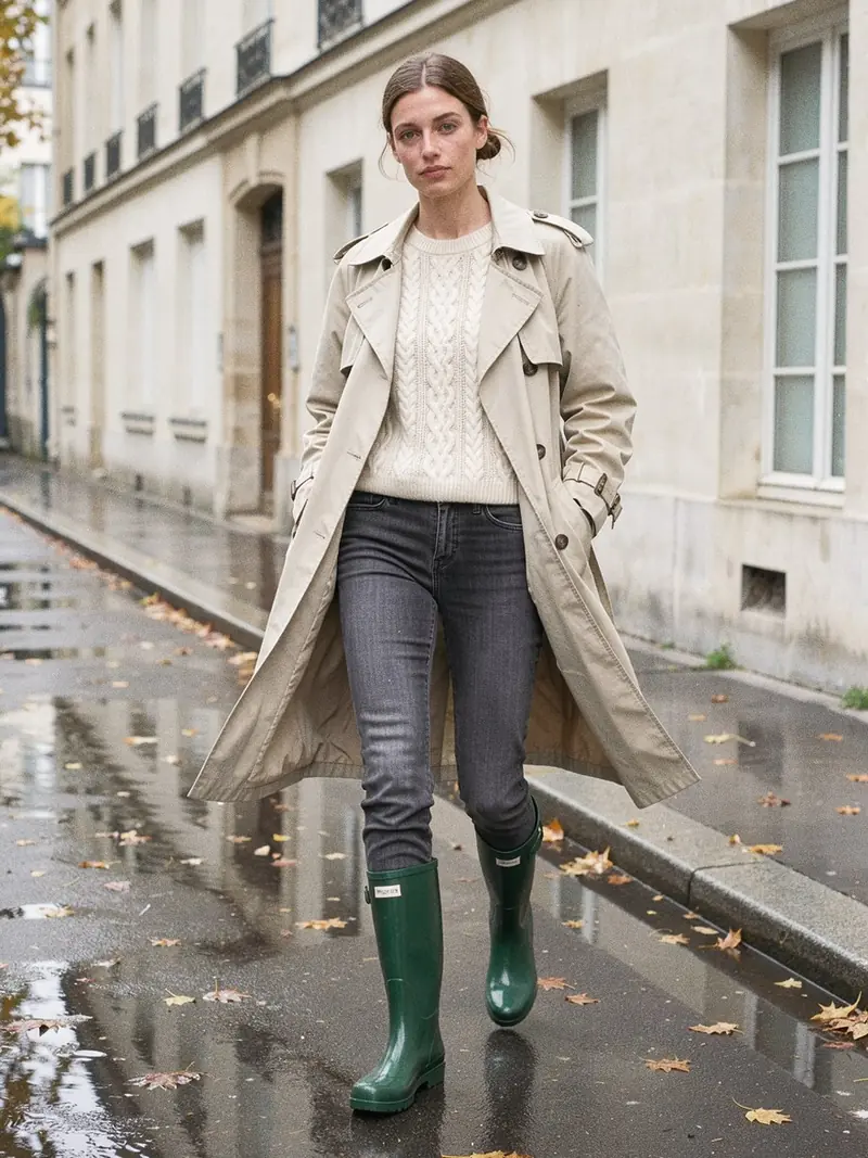 Illustration, mannequin fictif : la tenue complète