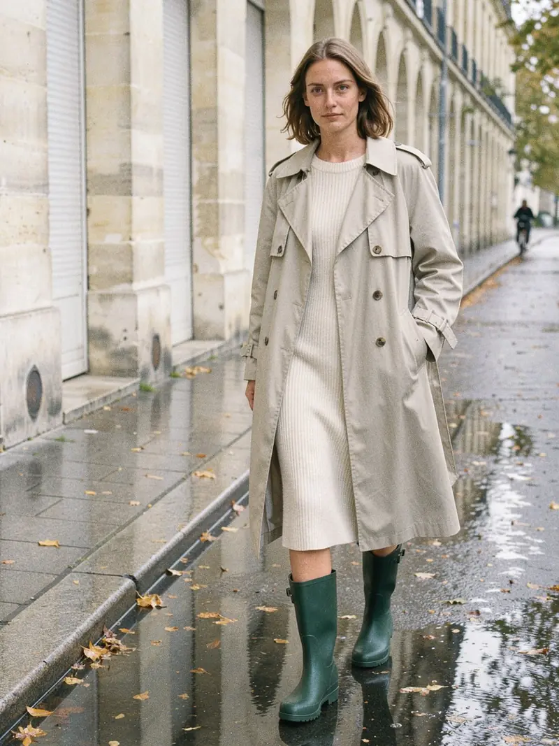 Illustration, mannequin fictif : une autre façon de la porter