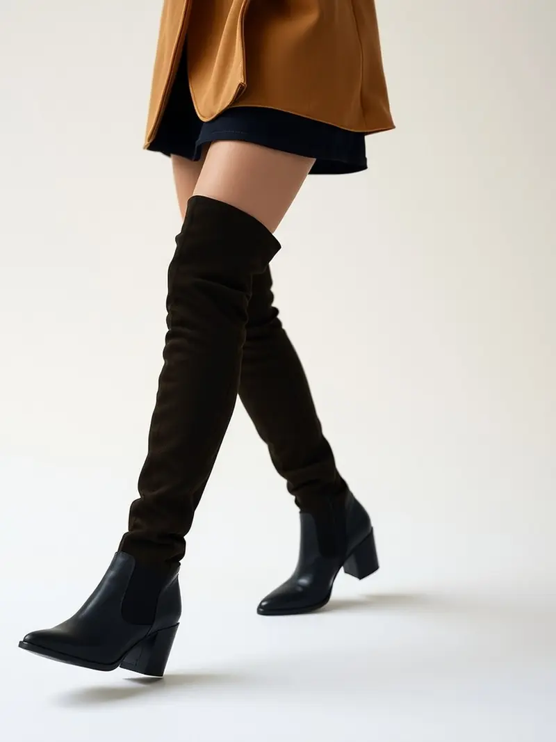 Bottes hautes automne 2026 : la bonne hauteur selon votre silhouette : look 1