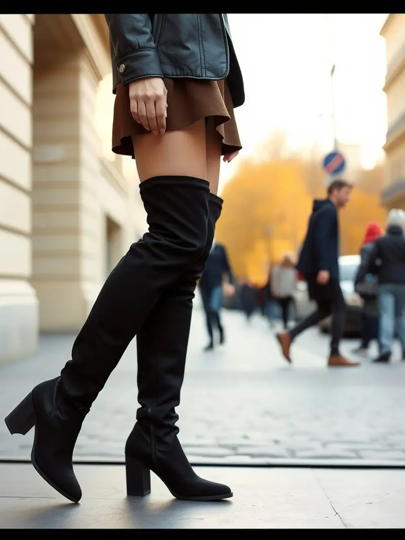 Bottes hautes automne 2026 : la bonne hauteur selon votre silhouette : look 19