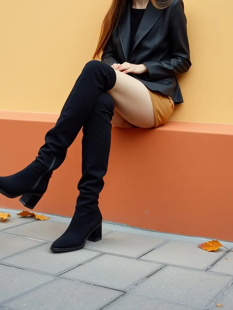 Bottes hautes automne 2026 : la bonne hauteur selon votre silhouette : look 5