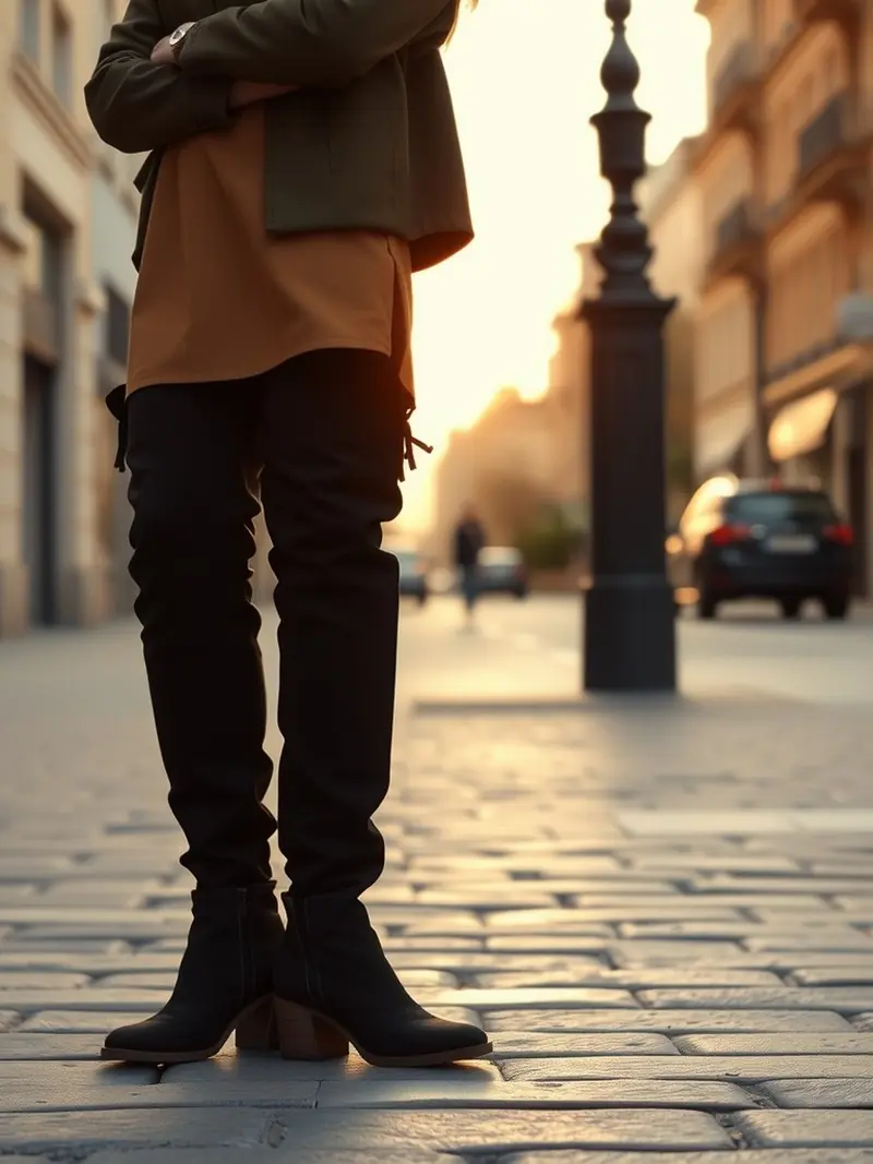 Bottes hautes automne 2026 : la bonne hauteur selon votre silhouette : look 9