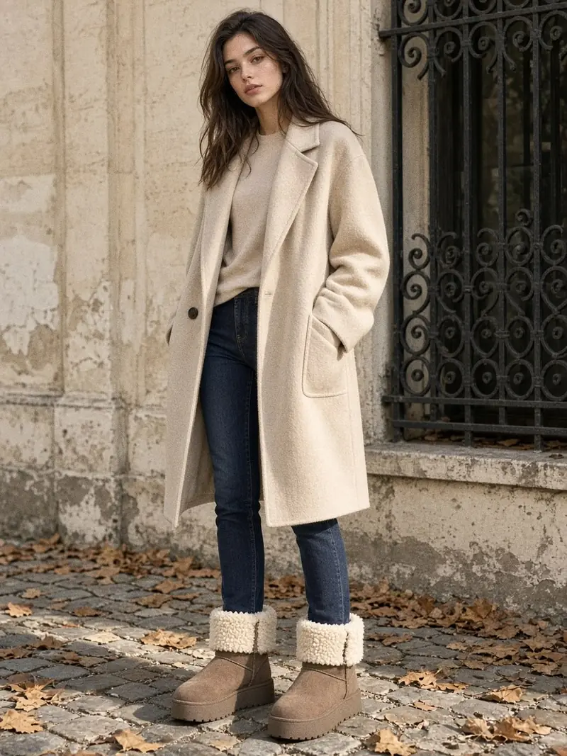 Illustration, mannequin fictif : une autre façon de la porter
