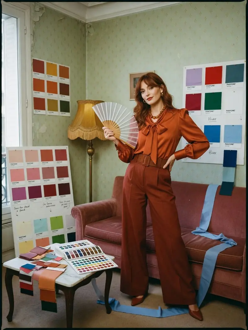 Colorimétrie : la grille pour porter les couleurs Pantone selon sa saison : look 10