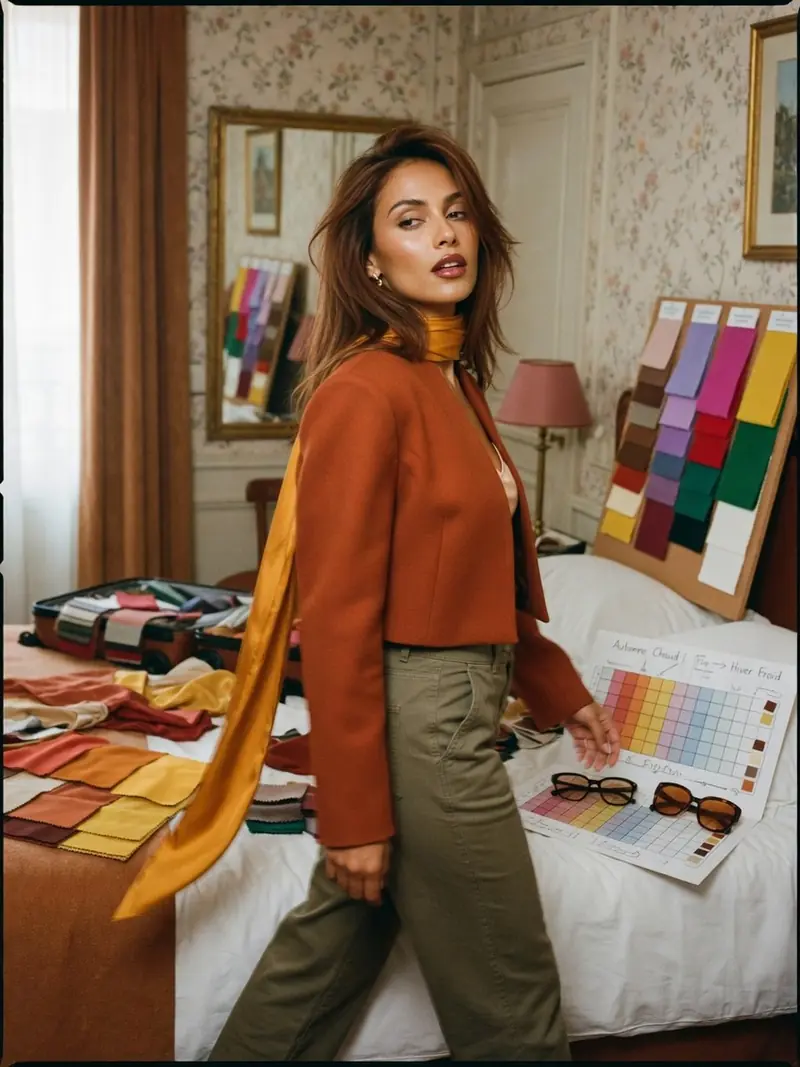 Colorimétrie : la grille pour porter les couleurs Pantone selon sa saison : look 14