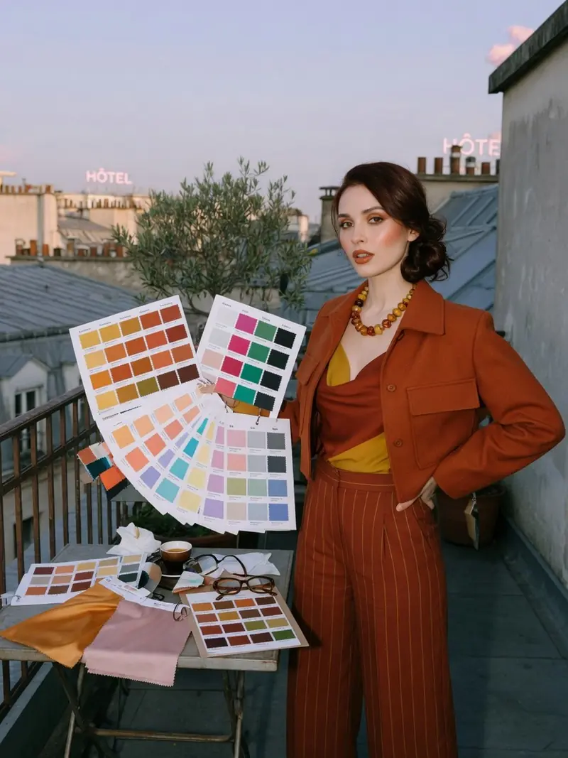 Colorimétrie : la grille pour porter les couleurs Pantone selon sa saison : look 16
