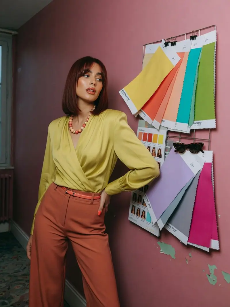 Colorimétrie : la grille pour porter les couleurs Pantone selon sa saison : look 17