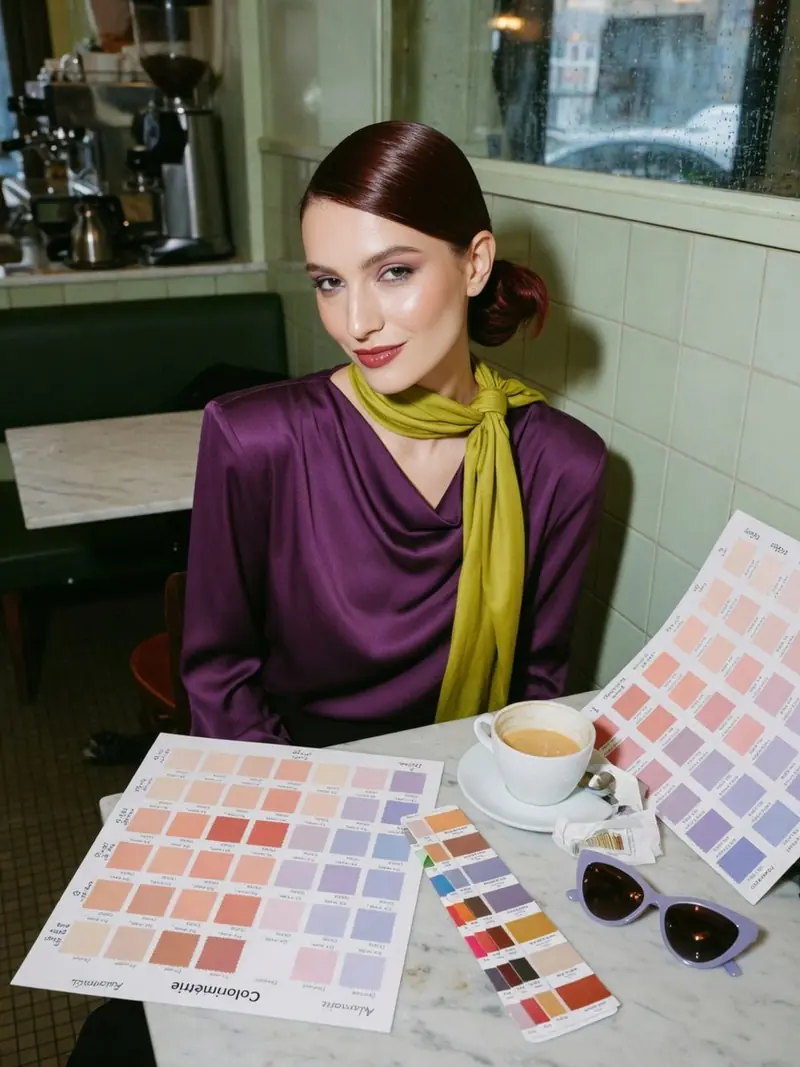 Colorimétrie : la grille pour porter les couleurs Pantone selon sa saison : look 18