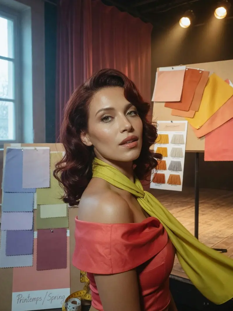 Colorimétrie : la grille pour porter les couleurs Pantone selon sa saison : look 19