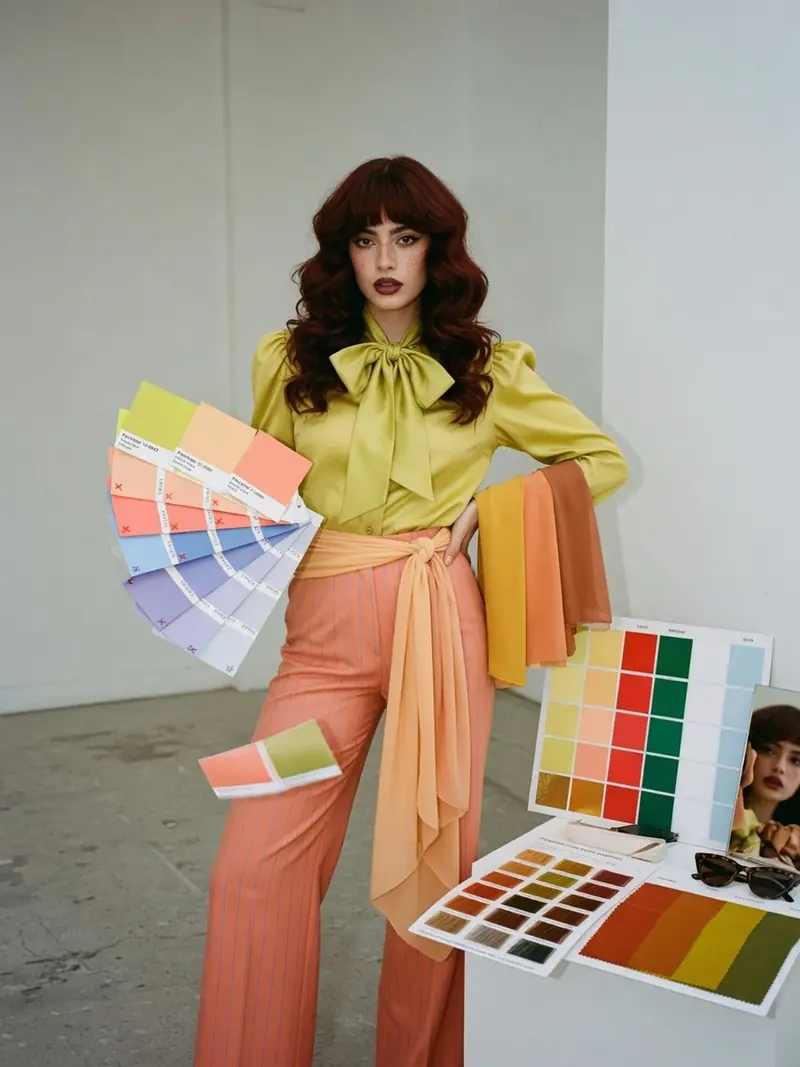 Colorimétrie : la grille pour porter les couleurs Pantone selon sa saison : look 20