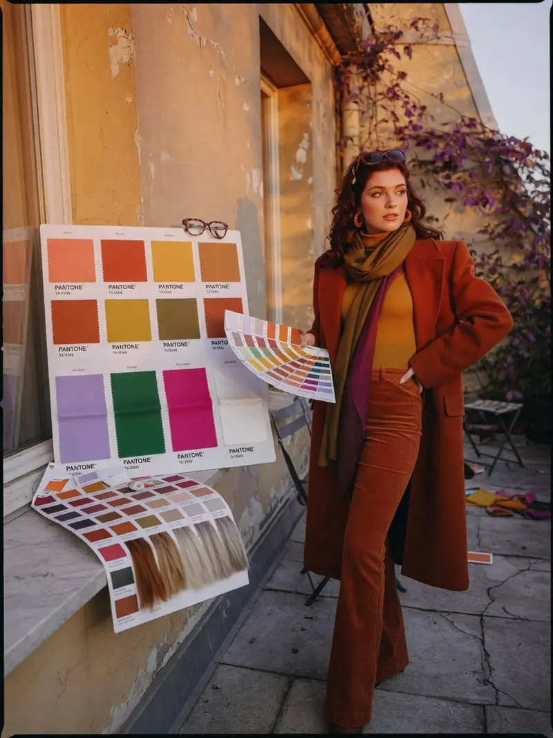 Colorimétrie : la grille pour porter les couleurs Pantone selon sa saison : look 21