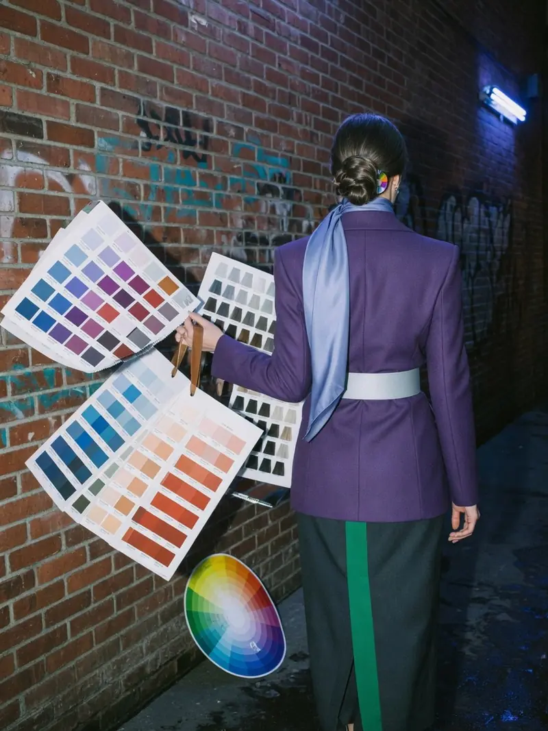 Colorimétrie : la grille pour porter les couleurs Pantone selon sa saison : look 23