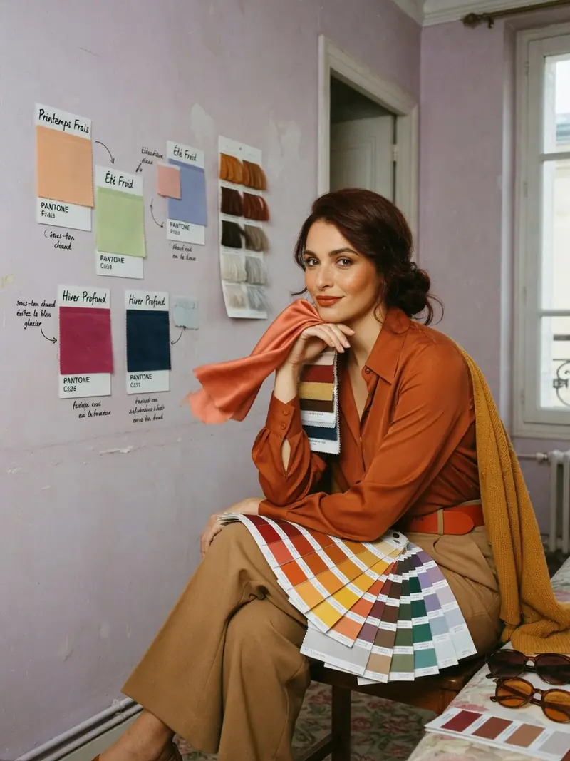 Colorimétrie : la grille pour porter les couleurs Pantone selon sa saison : look 5