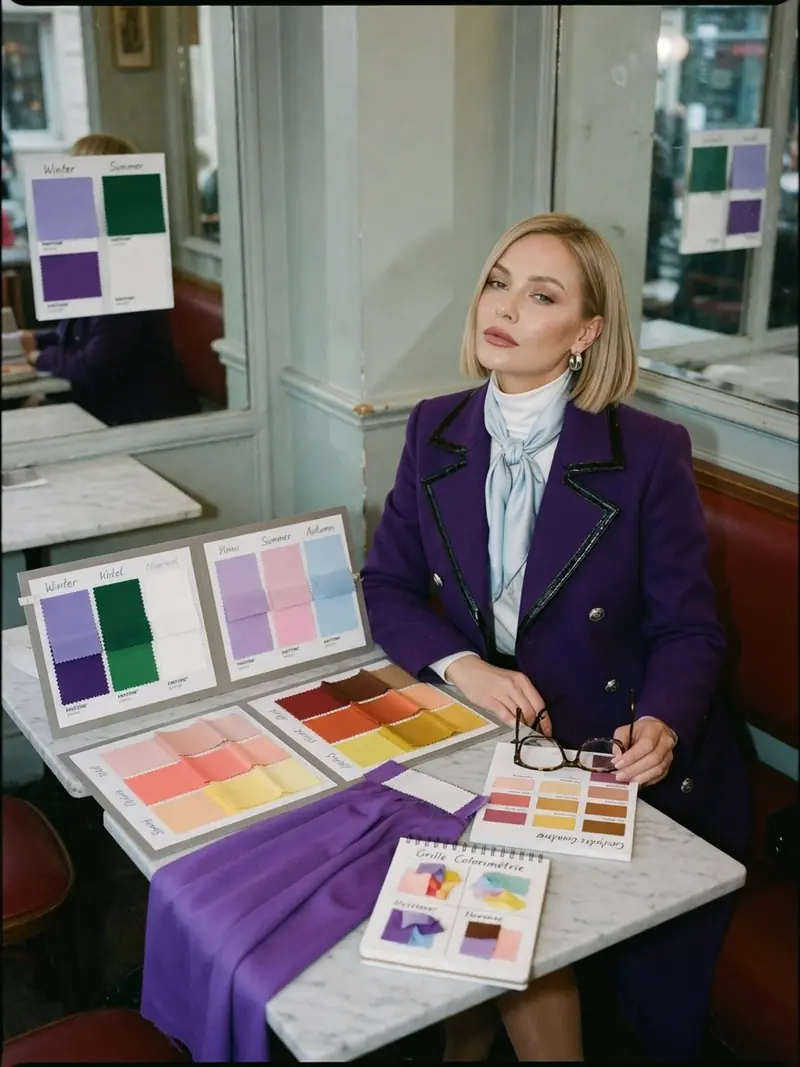 Colorimétrie : la grille pour porter les couleurs Pantone selon sa saison : look 6