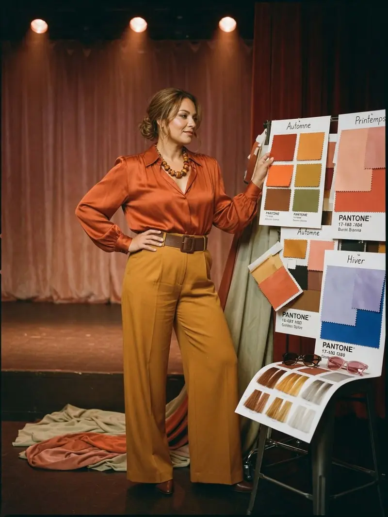 Colorimétrie : la grille pour porter les couleurs Pantone selon sa saison : look 7