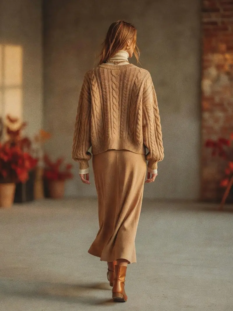 Colorimétrie automne doux : où trouver les bonnes teintes cette saison : look 13