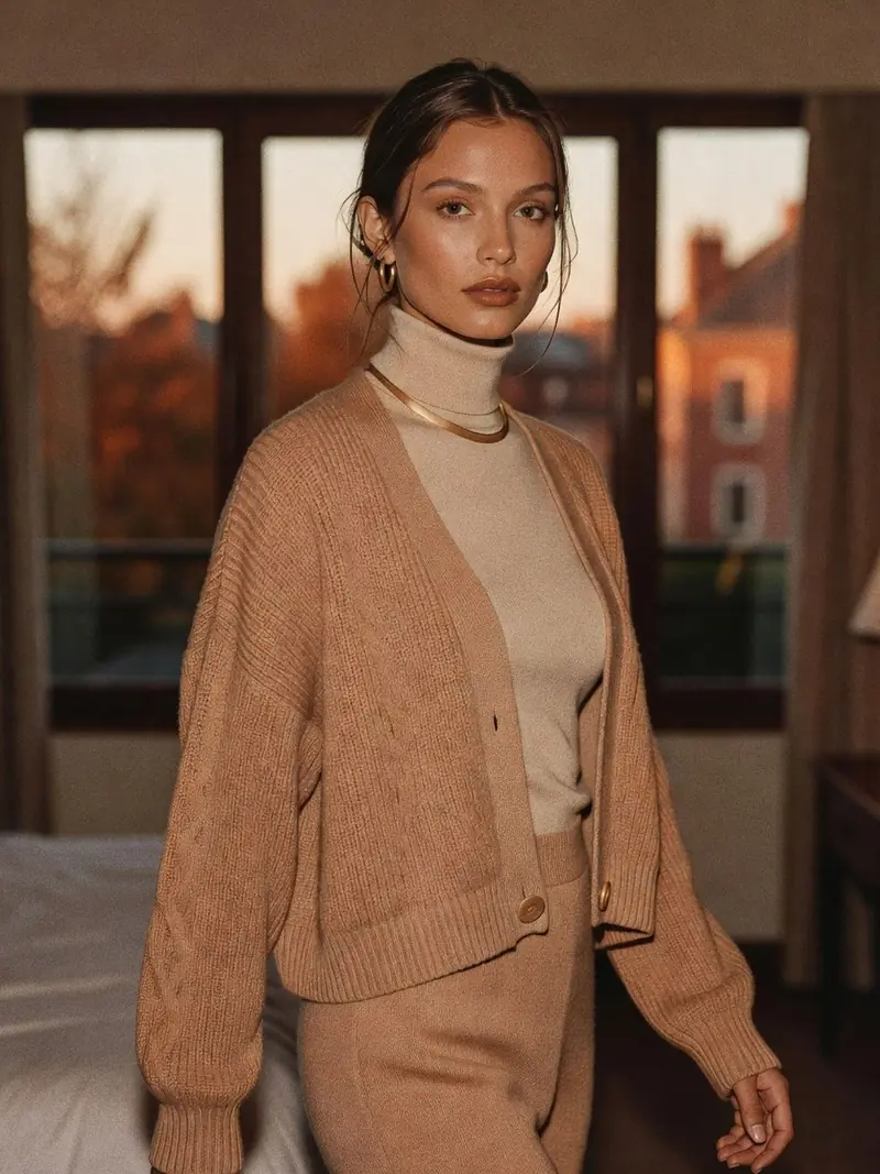 Colorimétrie automne doux : où trouver les bonnes teintes cette saison : look 14
