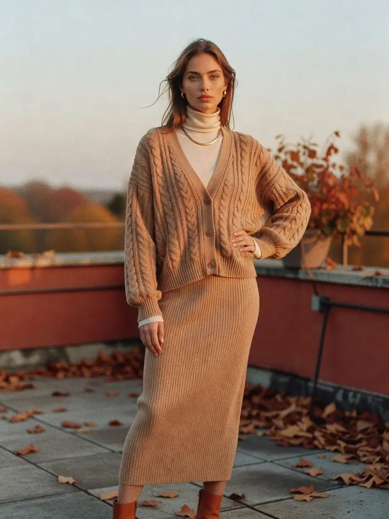 Colorimétrie automne doux : où trouver les bonnes teintes cette saison : look 16