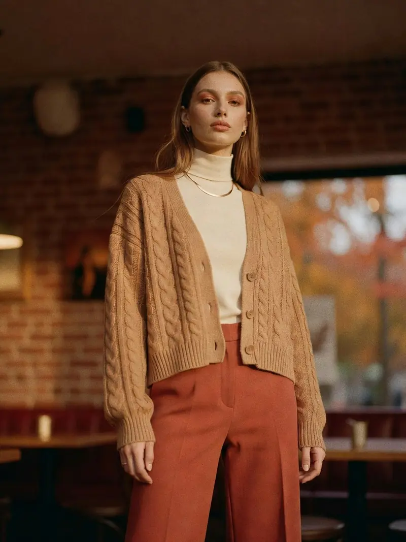 Colorimétrie automne doux : où trouver les bonnes teintes cette saison : look 18