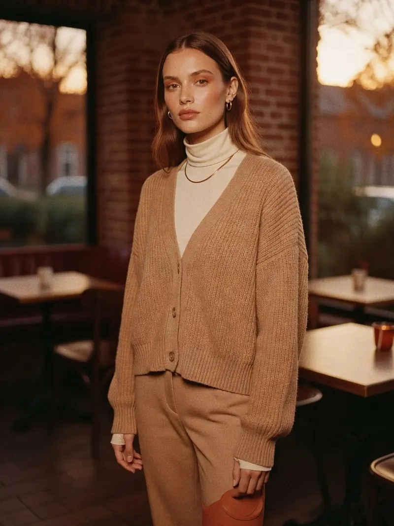 Colorimétrie automne doux : où trouver les bonnes teintes cette saison : look 6