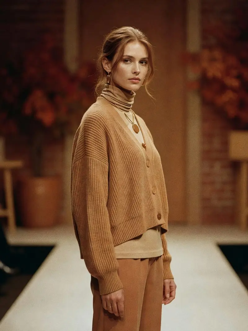 Colorimétrie automne doux : où trouver les bonnes teintes cette saison : look 7