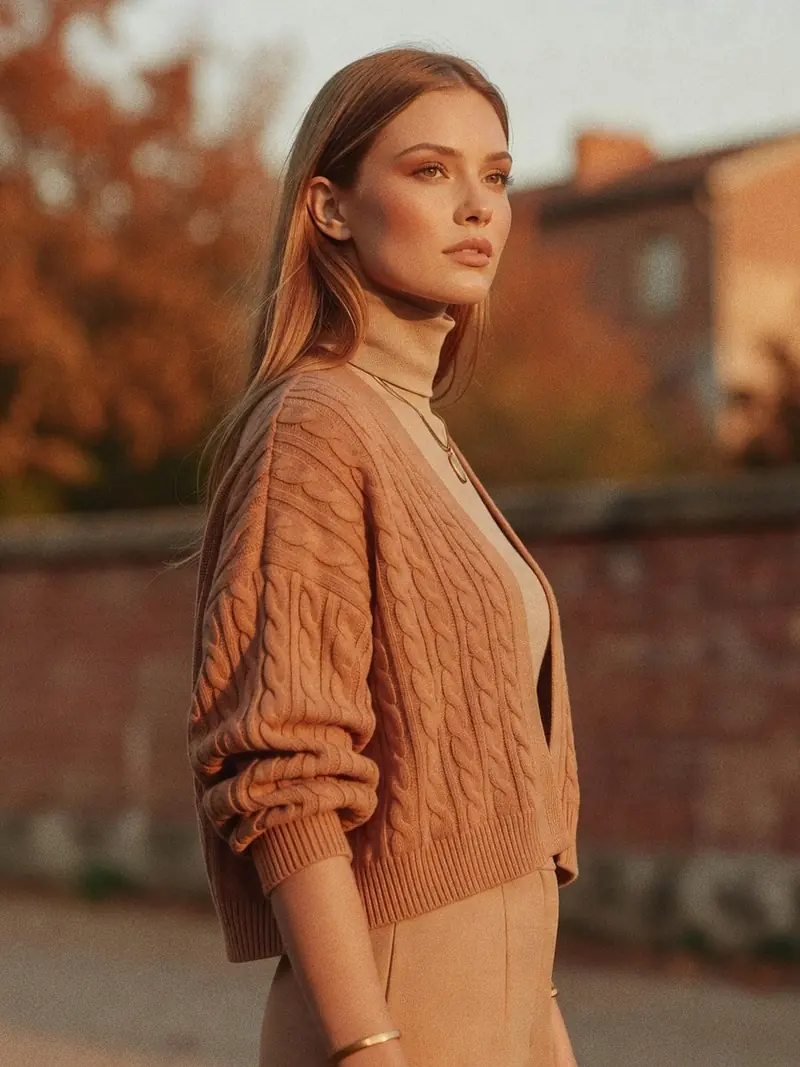 Colorimétrie automne doux : où trouver les bonnes teintes cette saison : look 9