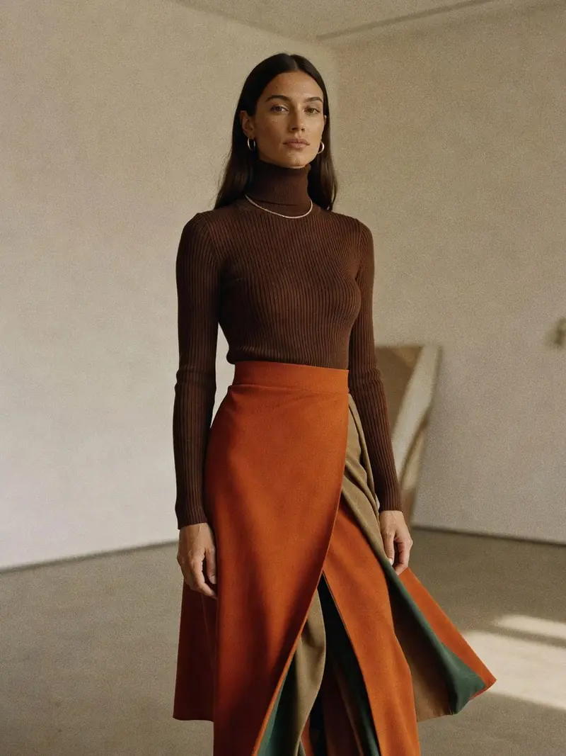 Colorimétrie automne profond : le test maison sans bilan payant : look 20