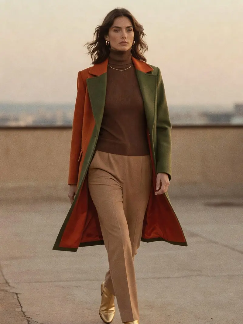 Colorimétrie automne profond : le test maison sans bilan payant : look 4