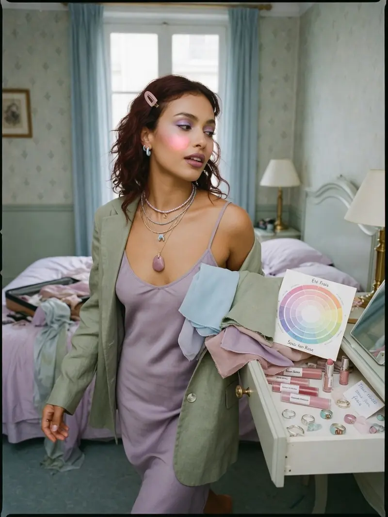 Colorimétrie été : ce que révèle votre tiroir à bijoux sur votre sous-ton : look 14