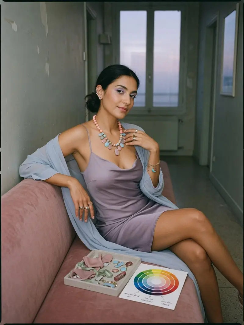 Colorimétrie été : ce que révèle votre tiroir à bijoux sur votre sous-ton : look 15