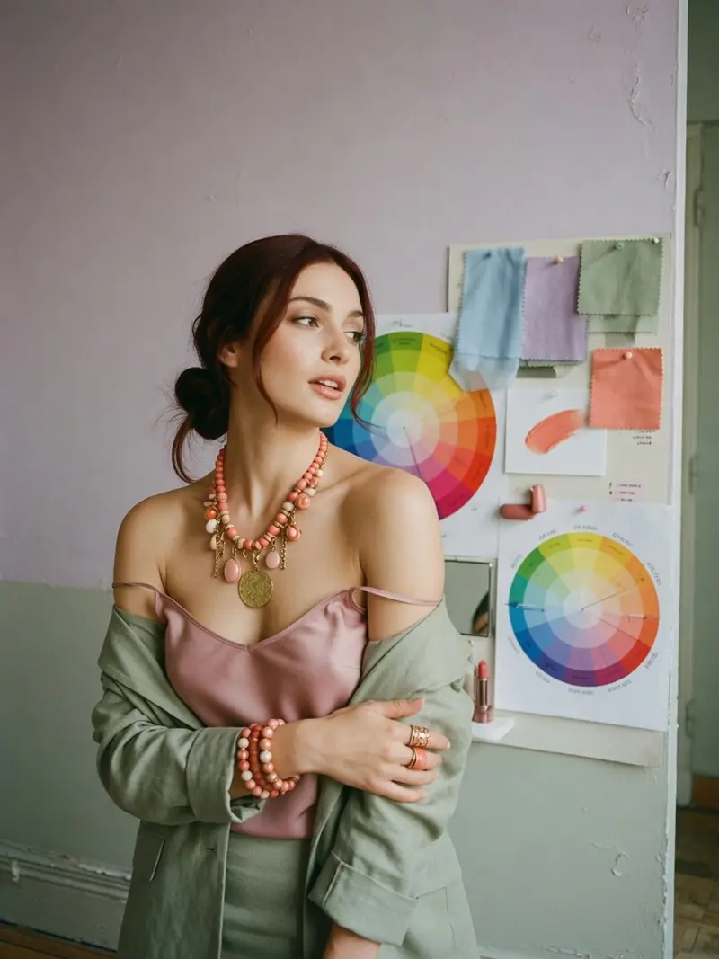 Colorimétrie été : ce que révèle votre tiroir à bijoux sur votre sous-ton : look 17