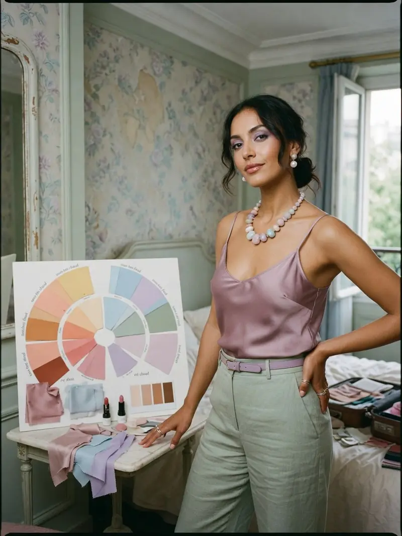 Colorimétrie été : ce que révèle votre tiroir à bijoux sur votre sous-ton : look 2