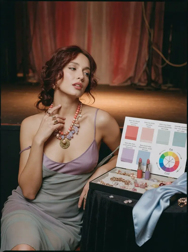 Colorimétrie été : ce que révèle votre tiroir à bijoux sur votre sous-ton : look 7